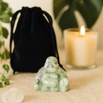 Jade Buddha - 35x40x23mm