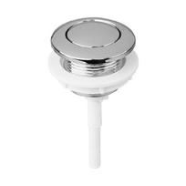 38mm Tualeto bakelio mygtukas Vienas/Dvigubas paspaudimas Pakeitimas Sriegio skersmuo Vonios kambarys white