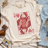100% medvilnės marškinėliai Širdžių karalienė Alisa stebuklų šalyje Feministiški marškinėliai Retro Boho Vintage grafiniai marškinėliai Laisvi unisex Y2K marškinėliai Streetwear 3XL brown