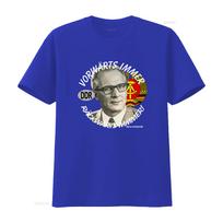 Erich Honecker Rytų Vokietija DDR Vorwärts Immer Räckwärts Mmmer SED Marškinėliai 35676 vintage Išskalbti Ištempti Streetwear Universalūs Stilingi 4XL gray