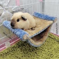 Jūrų kiaulytės Hamsteris Šiltas hamakas Medaus opos Voverė Kabantis lizdas Lova Auksinis šilko lokys Chinchilla Šokinėjantis augintinio žaislas mėlyna