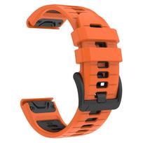 26 mm laikrodžio apyrankė, skirta Amazfit T-Rex Ultra 2 51 mm, sportinė silikoninė riešo apyrankė, priedai QuickFit 26mm orange