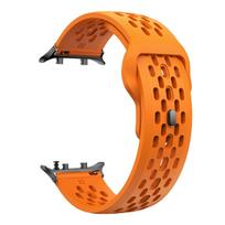 Minkštas silikoninis dirželis Huawei Watch D2/D Kvėpuojantis apyrankės juostelė Huawei Watch D2/D išmaniajam laikrodžiui Priedai Dirželis For Huawei Watch D2 orange
