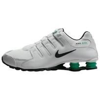 Nike Shox NZ pilkas rūkas, stadiono žalias vyriški sportbačiai, eglės juodas IQ8263001 43 gray