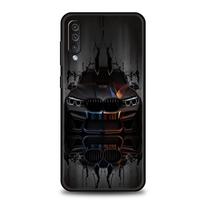 Telefono dėklas Samsung Galaxy A56 A54 A42 A36 A34 A26 A16 A12 A20 A22 A40 A50 A52 A06 5G Minkštas TPU korpusas Šaunus sportinis juodas automobilis Samsung A02