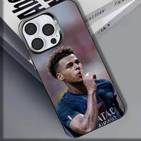 Futbolo D-Desire D-Doues telefono dėklas, skirtas iPhone 16,15,14,13,12,11,8,7,Pro,Max,Plus,Mini,XS,SE, atsparus smūgiams, matinis dangtelis iPhoneXSMax