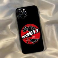 Case International Havester IH Traktoriaus dėklas telefonui Iphone 16 15 14 13 12 11 Pro Max Xr X Xs Mini 8 Plus SE 2022 Juodas minkštas Si iPhone 13 Pro Max