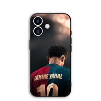Dėklas Xiaomi Redmi Note 13 A3 14 Pro Plus 9T 14C 13C 13X 9C NFC + Pro+ 5G 4G Telefonui Ispanijos Futbolas Nr. 19 Futbolas Nr.19 Redmi 14C black