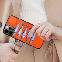 Sardines Salted fish Canned Magnetic Phone Case For APPLE iPhone 17 Air 16 14 13 12 Pro Max 15 Plus Wireless MagSafe Cover iPhone 13mini red