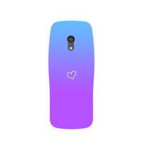 Nokia 3210 2024 dėklas Fantazijos gradientas Skaidrus telefono korpusas Nokia 3210 4G 2024 minkštas smūgiams atsparus galinis dangtelis Funda Nokia 3210 2024