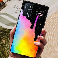 OPPO A54s dėklas Minkšti TPU telefono dėklai Oppo A54S CPH2273 Silikoninis dangtelis Coque OPPO A 54s A54 s 6.52  Juodas buferis Fundas OPPO A54s