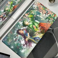 Vaistininko dienoraščiai Anime Žaidėjas Kompiuteris HD Pelės kilimėlis XXL Pelės kilimėlis Natūrali guma Neslystantis kilimėlis XXL Stalo kilimėlis Stalo reikmenys 30x60x0.2CM