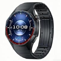 Originalus 1:1 Be tarpų titano dirželis, skirtas Huawei Watch GT 6 Pro 46mm, metalinis prabangus apyrankės dirželis correa Huawei Watch GT6 Pro juosta Huawei Watch GT6 pro juoda