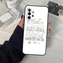 Biblijos eilutė Jėzus Kristus Krikščioniškas dėklas, skirtas Samsung Galaxy A06 A16 A26 A36 A56 A53 A32 A52 A33 A13 A55 A35 A15 A14 A34 A54 A17 For Samsung A33 5G