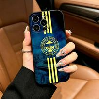 1907-Turkija F-Fenerbahce Telefono dėklas iPhone 17,16,15,14,13,12,11 Pro Max,16Plus,XS Soft Black Dangtelis iPhone14Plus