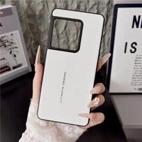 Sony Xperia 1 VIII dėklas Prabangus dygsniuotas veganiškos odos pirštų atspaudams atsparus smūgiams dangtelis Sony Xperia 1 VIII dėklui Sony Xperia 1 VIII balta