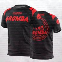 GROMDA Kovos Bokso Žaidimo Komandos Marškinėliai Vyriški MMA Žaidimų Kovos Trumpomis Rankovėmis T-shirt'ai Gerbėjams Vasariniai 3D Spausdinimas Kvėpuojantys Sportiniai Drabužiai M black