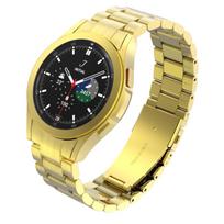 Metal Strap For Samsung Galaxy Watch 6 4 Classic 47mm 46mm 42mm Pro 45mm No Gap Stainless Steel Bracelet Watch 7/6/5/4 44mm 40mm Watch 6 Classic 43mm auksas