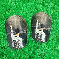 Mažo dydžio mini blauzdų apsaugos vaikams Futbolo blauzdų apsaugos kojų apsaugos šoninės pagalvėlės futbolo žaidėjams 10*6cm gray
