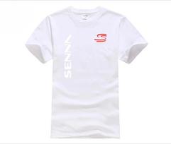 2026 Klasikiniai Ayrton Senna Marškinėliai Brazilijos Formulės Legendos Grafinis T-shirt Oversized Laisvalaikio Viršus 2XL white
