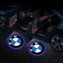 2 vnt. Lazerinis projektorius Šmėklos Šešėlis LED Automobilio Durų Pasitikimo Šviesa BMW M Performance 1 3 5 7 Serijai M3 M4 M5 M6 X1 X3 X5 X6 X7 E30 E34 E36 E39 E46