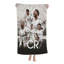 C-Cristiano R-Ronaldo CR7 Vonios rankšluostis Mikropluošto Minkštas Sugeriantis vandenį Kvėpuojantis Mergaitei Vaikams Dekoratyvinis Animacinis Paplūdimio rankšluostis Cotton 30x30cm