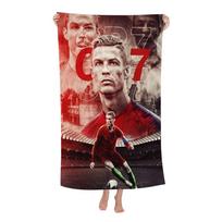 C-Cristiano R-Ronaldo CR7 Vonios rankšluostis Mikropluošto Minkštas Sugeriantis vandenį Kvėpuojantis Mergaitei Vaikams Dekoratyvinis Animacinis Paplūdimio rankšluostis Polyester 50x100cm
