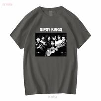 Custom Shirt NEW Gipsy Kings Band T Shirt Black Short Sleeve All Sizes S To 5Xl 1F995 Long Or Sleeves Vintage Washed Slightly S black