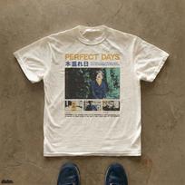 Perfect Days Movie Poster Tshirt Wim Wenders Japanese Streetwear Tee Summer Unisexs And Unisexs Loose And Breathable Tshirt Top 4XL gray