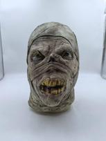 Latex Halloween Face Cover Horror Ghost Zombie Mummy Super Goblin Headgear Party Decoration Accessories Supplies smėlis