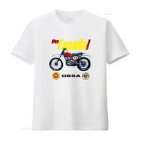 Viva EspaA Motocross Motorcycle Bultaco Ossa Montesa T Shirt Szgo Vintage Streetwear Versatile Soft Designer Clothes 2XL white