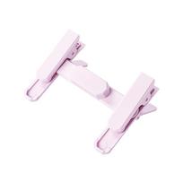 Multi-functional Non-slip Sticky Note Holder & Page Clip for Students white