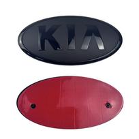 Automobilio emblema priekinės grotelės galinės bagažinės ženklelis lipdukas KIA Sportage Ceed Sorento Cerato Picanto Soul Stonic K3 K5 Rio Optima logotipui