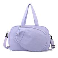 2026 Trendy Sports Tennis Bag: Versatile Large-Capacity Water-Repellent Crossbody Backpack 47*19*29CM šviesiai violetinė spalva