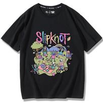 Marškinėliai Grupė SLIPKNOT M black