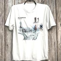 Radiohead Ok Computer T shirt 1997 Nigel Godrich, Colin Greenwood, Thom Yorke S gray