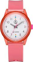 CITIZEN Q&Q Smile Solar Analog Watch, Waterproof Everyday Style Model RP26-007, Pink, Women's Casual Design rožinė