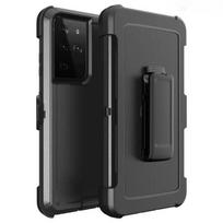 3-in-1 Karinio Stiliaus Atsparus Smūgiams Telefono Dėklas Samsung S26 S26 Plus S26 Ultra Otter Case Dėžutė Sagtis Ant Diržo Apsauginis Dangtelis For Galaxy S26 Ultra&With Clip
