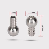 1Pcs Sus304 Stainless Steel Foam Lance Pipette Gravity Ball Filter Screen Suction Tube High Pressure Cleaning Machine Accessorie A1 gray