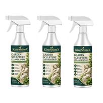 Outdoor Sculpture Stain Remover Deep Cleans Dirt, Grime, And Algae Effortlessly. Patios And Backyard Decoration 3pcs white
