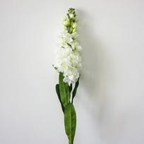 2 vnt Dirbtinės hiacinto violetinės gėlės didelės šakos fleurs netikros gėlės namų vakarėlio vestuvių dekoravimui balta
