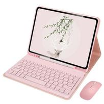 Skirta iPad klaviatūrai su dėklu, skirtu iPad 10th 9th 8th 7th 6th 5th Gen 10.9'' 10.2'' 9.7'' Air 5 4 3 2 1 Pro 11 10.5 9.7 Dangtelio stovas iPad air 6 11 inch 2024 gray
