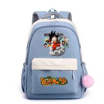 Anime Dragon Ball Nailoninis Saldus Minkštas Kuprinė Atgal į Mokyklą Mergaitei Berniukui Kasdienis Knygų Krepšys Vyrams Moterims Laisvalaikio Kelioninis Krepšys Mochila