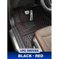 Automobilio kilimėliai Chery Tiggo 5X/Tiggo 4 pro/DR5 2017-2024 20 individualizuotų kilimėlių kiliminė danga interjero aksesuarai 1PC driver-BLK-Red