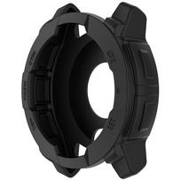 „Garmin Instinct 3“ dėklas, 45 mm, 50 mm, minkštas apsauginis dangtelis, apsaugantis nuo įbrėžimų, minkštas kraštų apsauginis apvalkalas, skirtas „Garmin Instinct 3“. for Instinct 3 50mm juoda