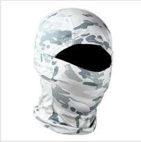 Taktinė žvejybinė balaklava-kapišonas, pilnos veido kaukė, šalikas, kaklo mova, bandana, galvos apdangalas, skirtas vyrams, moterims, sportui black
