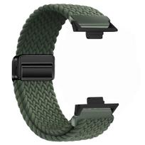 Nailoninis dirželis Xiaomi Mi Band 9 Pro/Mi Band 8 Pro magnetinė keičiama apyrankė Redmi Watch 4/5 dirželis laikrodžio apyrankės priedai For Mi Band 8 Pro black