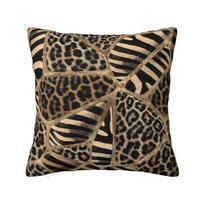 Individualus leopardų rašto užvalkalas pagalvei 45x45cm Namų dekoras Madingas Gepardo kamufliažas Lauko pagalvės Kvadratinis užvalkalas pagalvei 30x30cm 12x12in beige