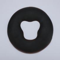 Silikoninė pagalvė veidui žemyn - Apvalus masažinis pagalvėlė salonui Cooling Version black