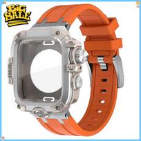 Viso korpuso dėklas + Apyrankė Apple Watch Ultra 3 2 49mm Kietas apsauginis rėmelis GWG stiliaus ekrano apsauga iWatch Series 11 10 46MM 45MM 4 45mm Series 7 8 9